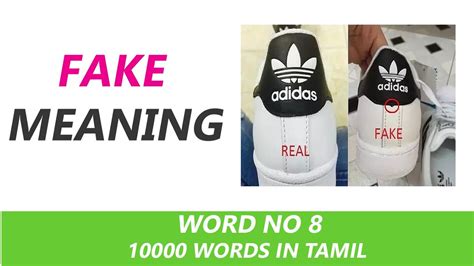 all are fake meaning in tamil
